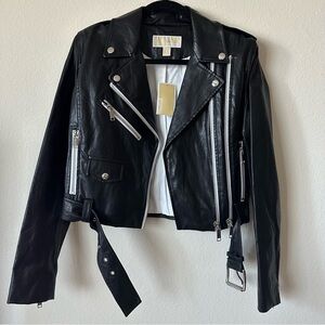Michael Kors Leather Jacket